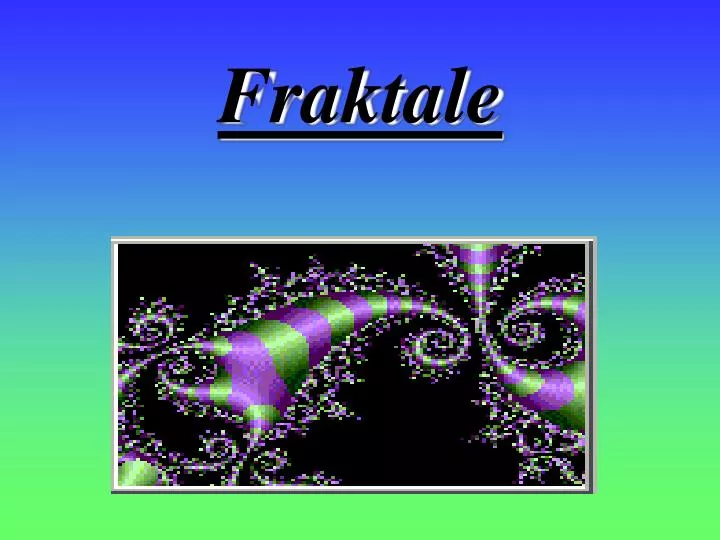 fraktale