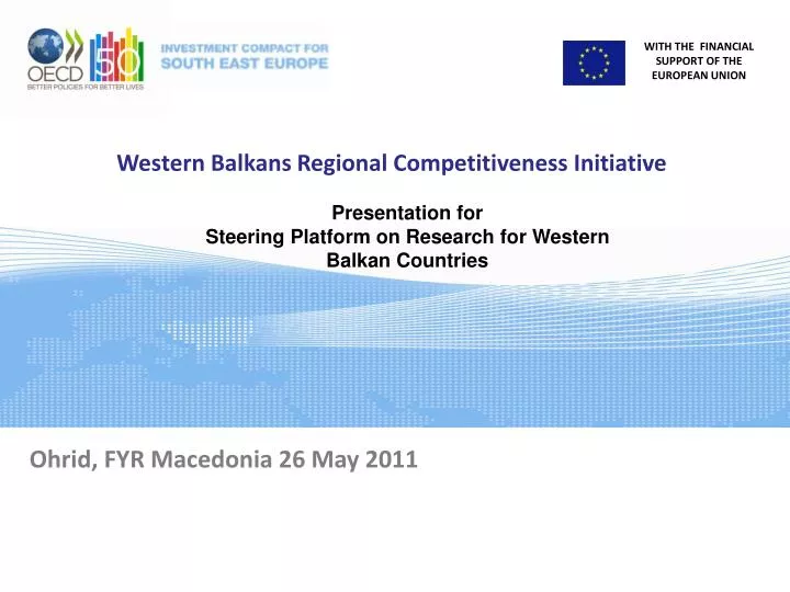 western balkans regional competitiveness initiative