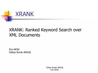 XRANK