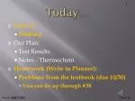 Today… - slide 1