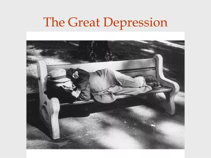 the great depression