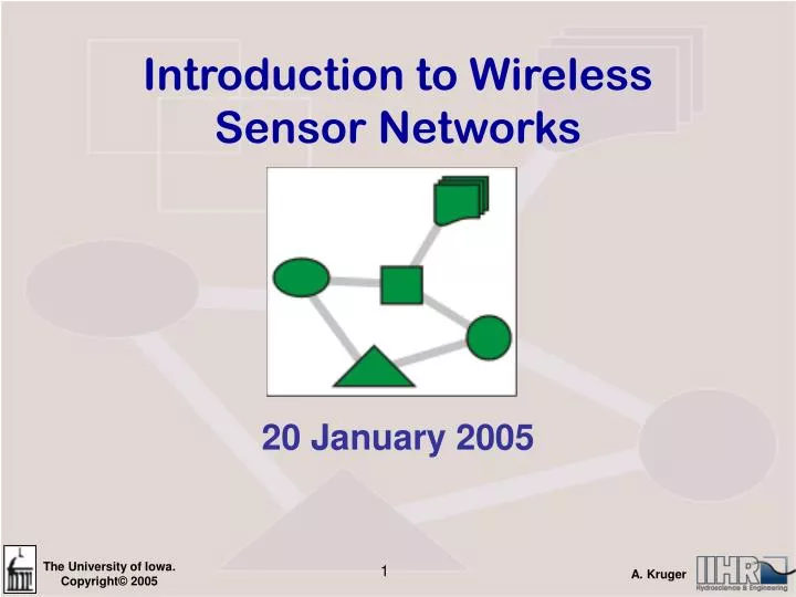 introduction to wireless sensor networks
