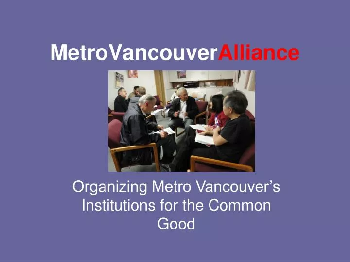 metrovancouver alliance