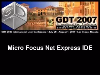 Micro Focus Net Express IDE
