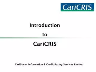 Introduction to CariCRIS