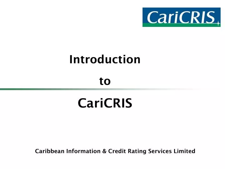 introduction to caricris