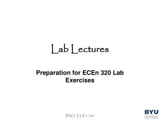 Lab Lectures