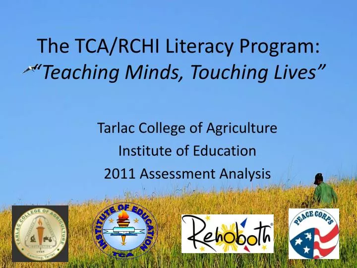 the tca rchi literacy program teaching minds touching lives