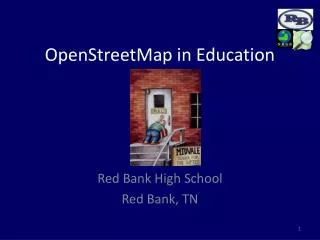 OpenStreetMap in Education