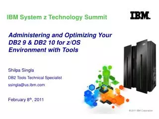 IBM System z Technology Summit