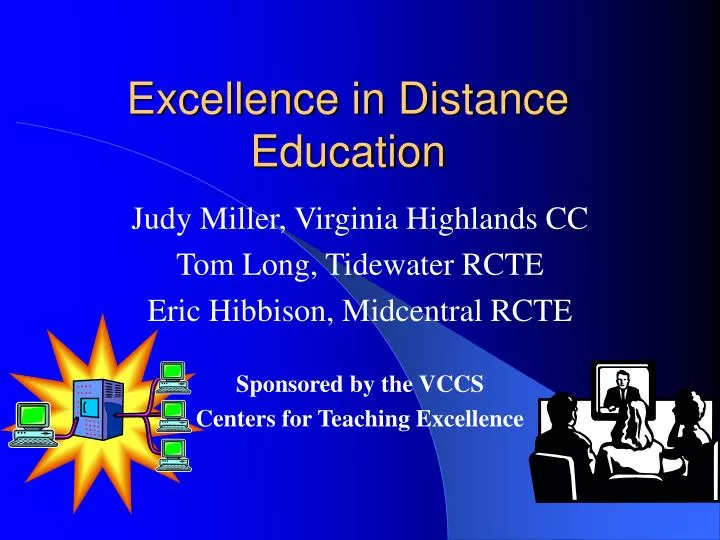 excellence in distance education