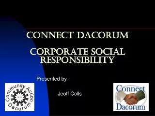 Connect Dacorum Corporate Social Responsibility