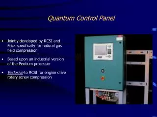 Quantum Control Panel