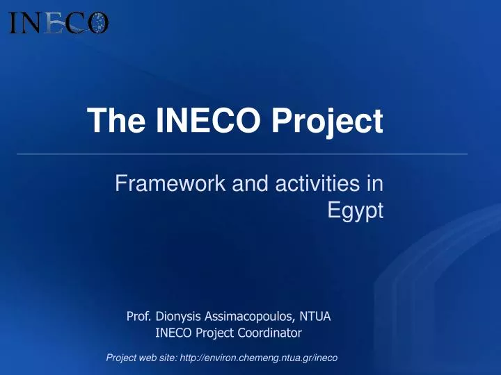the ineco project