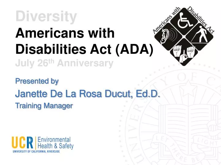 diversity americans with disabilities act ada july 26 th anniversary