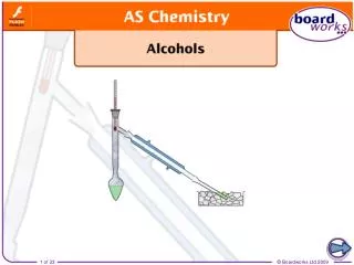 What are alcohols?