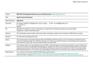 UL Control Information Classification