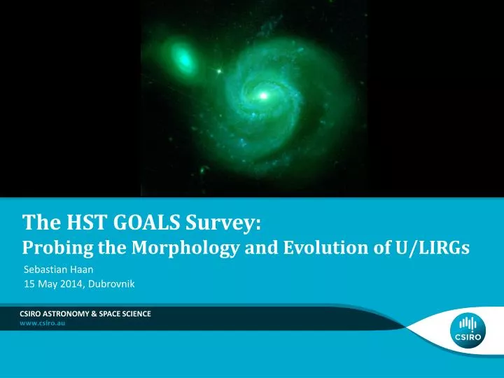 the hst goals survey probing the morphology and evolution of u lirgs