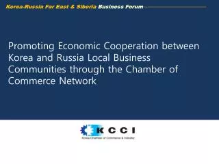 Korea-Russia Far East &amp; Siberia Business Forum