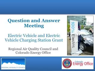 Question and Answer Meeting Electric Vehicle and Electric Vehicle Charging Station Grant