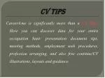Attractive Criteria to Build a Perfect CV - slide 1