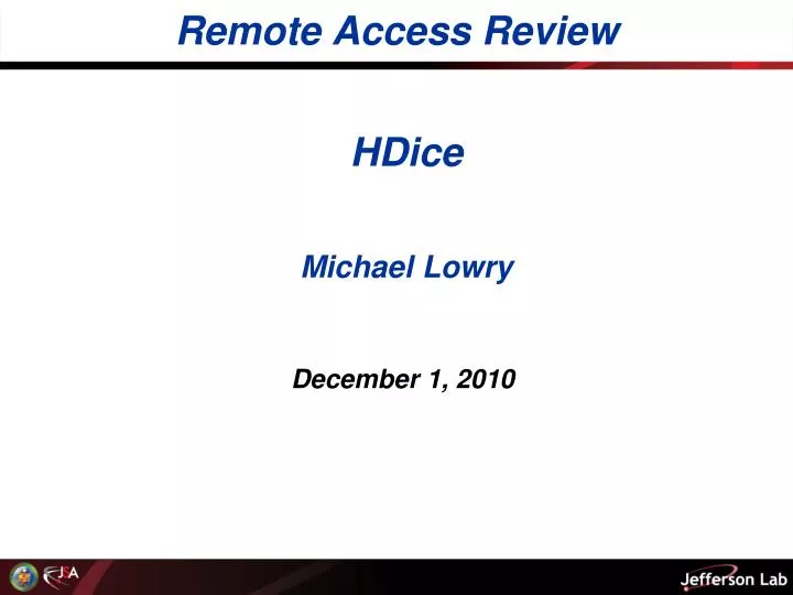 remote access review