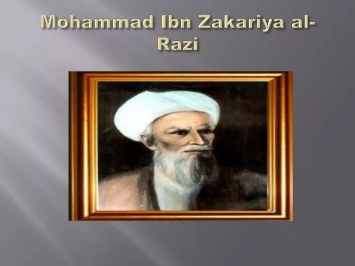 mohammad ibn zakariya al razi