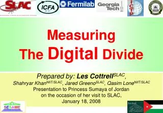 Measuring The Digital Divide