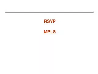 rsvp mpls