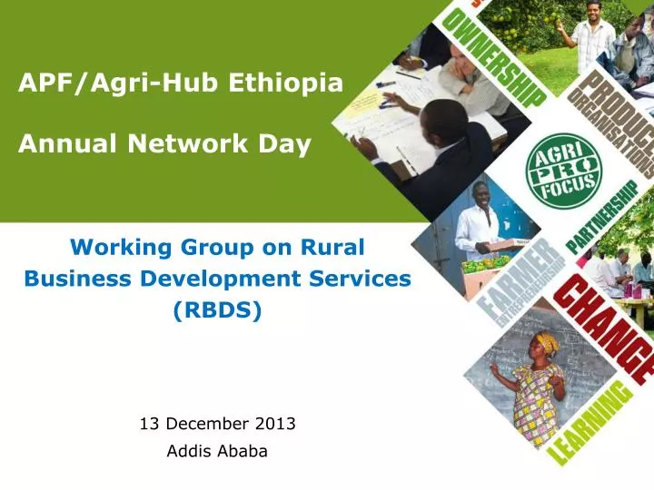 apf agri hub ethiopia annual network day