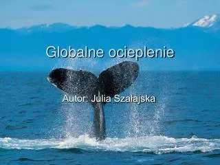 globalne ocieplenie