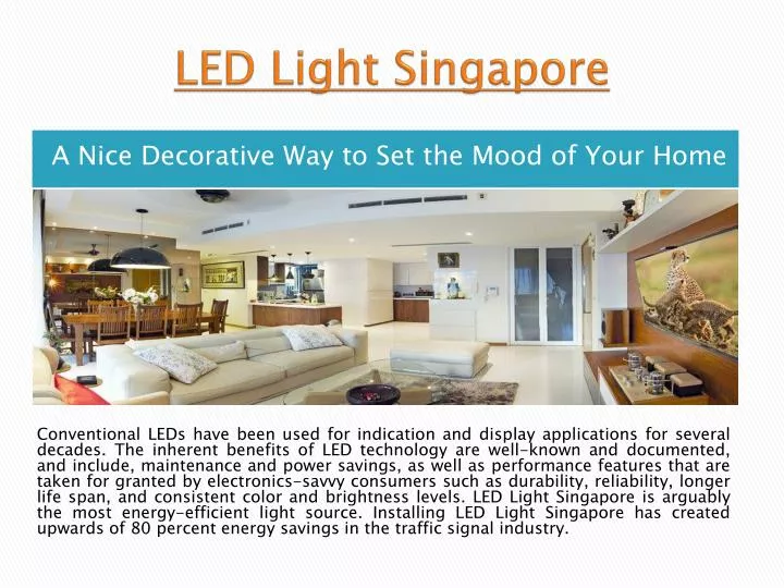 led light singapore