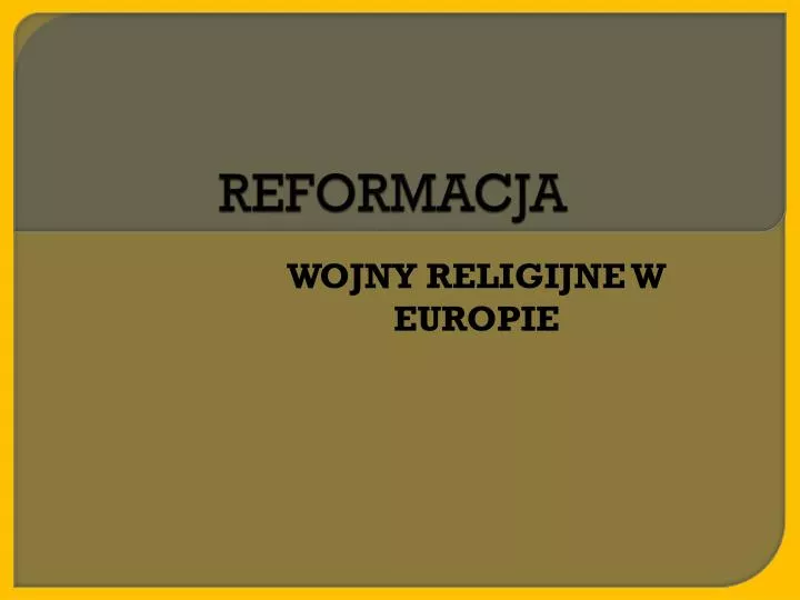 reformacja