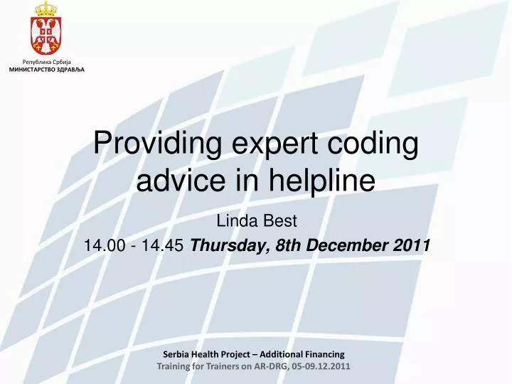 providing expert coding advice in helpline