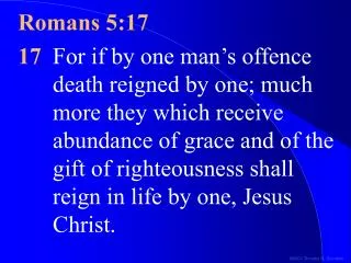 Romans 5:17