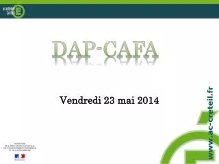 vendredi 23 mai 2014