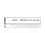 Enhancing Teaching through Interactive Whiteboards: Insights from the SMART User Group Meeting - slide 1