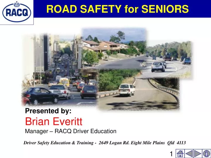road safety for seniors