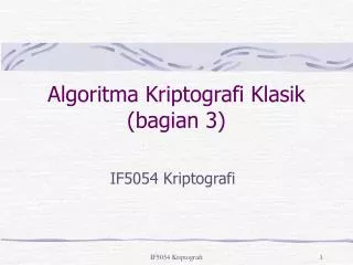 algoritma kriptografi klasik bagian 3