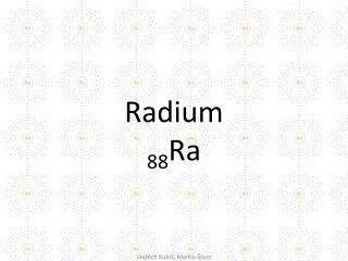 radium 88 ra