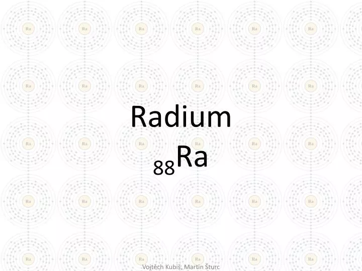 radium 88 ra