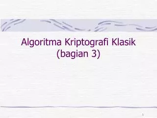 algoritma kriptografi klasik bagian 3