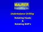Underbalance Drilling - slide 1