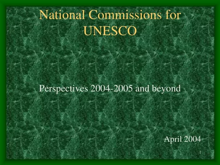 national commissions for unesco