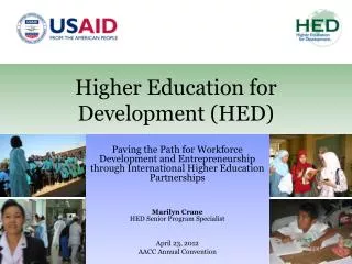 Higher Education for Development (HED)