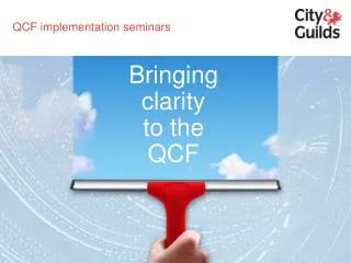 Bringing clarity to the QCF