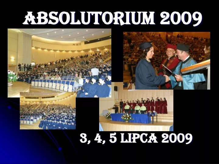 absolutorium 2009