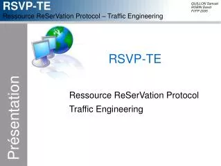 rsvp te