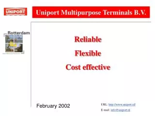 Uniport Multipurpose Terminals B.V.