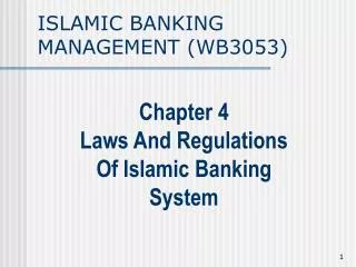 ISLAMIC BANKING MANAGEMENT (WB3053)